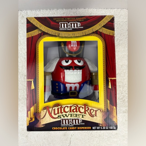 M&M'S Other - M&M Official Limited Edition “Nutcracker Sweet” Chocolate Candy Dispenser